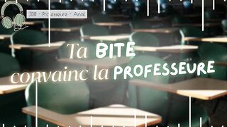 Your Shlong Convinces the Professor - French audio RPG anal creampie