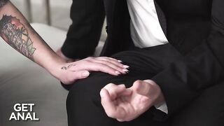 Tight Floozy Elena Lux Gets Anally Stretched by Biggest Penis After Interview