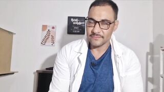Anatomy lesson on the penis with a doctor.