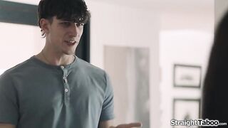 Stepnephews busty milf stepaunt Ivy Ireland and his stepuncle have a free use arrangement and are fucking when he comes home.Hes invited to join