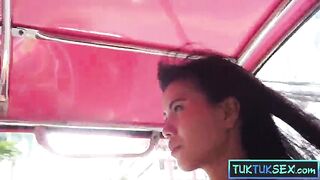 Tiny body Asian MILF from Thailand picked up by Farang for sex