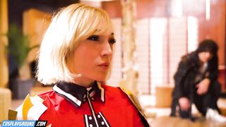 Lily LaBeau as Cha Hae-In Can't Resist a Hard Shlong in Her Dojo - Solo Leveling Porn Cosplay Parody