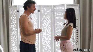 Kimmy Kimms majority valuable friends condition has improved since shes been living with him.This chab thinks sex would work even better and the asian can't deny his desire