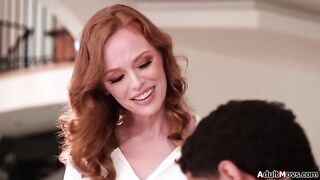 Busty stepmom Annie King and her stepsister Autumn Orchid are caught having by her stepson.The milfs have to keep him shut and offer him to join