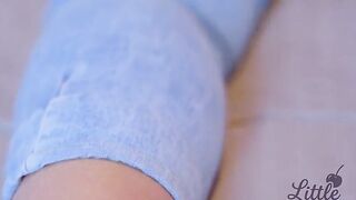 Thick Latin sweetheart in Ripped Jeans Teases Big Oiled Ass & Takes Jock in Side Thong POV 4K
