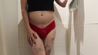 Kinky Wet Shower Enjoyment