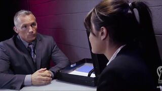 Secret agent was caught and tortured the other day, but it looks like she liked it