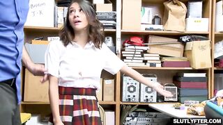 Jasmine Grey experiencing the fuck of her life courtesy of the LP Officer