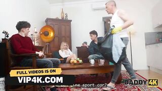 DADDY4K. Jessie Ames likes to fuck Aged studs