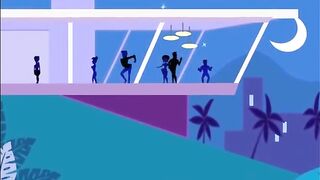 Homosexual Sex Cartoon at the Party