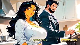 Sneaky Office Affair: Mature Wife Becomes the Prize and Gets Filled by Husband’s Rival - AI GENERATED