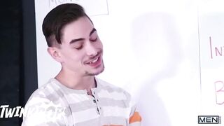 TWINKPOP - Liev Drills Bossy Bottom Robbie After A Wild Oral-sex And A Rough Homosexual Hookup