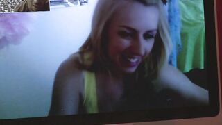 Inked Blonde Bombshell Stretched by Thick Cock