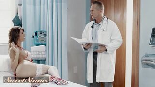 ENCHANTING SINNER - Cunning Cougar Surprises Her Rich Doctor Wearing Nothing But Sexy Lingerie