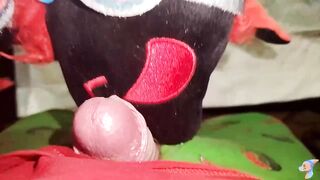 Red protogen plush Fun#9