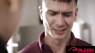 FALCON STUDIOS - Strangers' Accidental Rental Mixup Leads To Big Dong Pounding