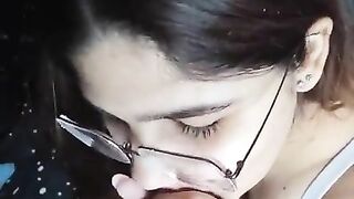 Little mouth fucked and swallowing milk