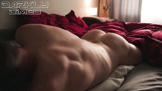Young Daddy loud moans & indecent talk, intense pillow humping your tight ass