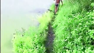 Feel like a cock sucker! POV Stepdad talked you into giving him a fellatio-job while fishing. first-person fellatio-sex. ASMR.