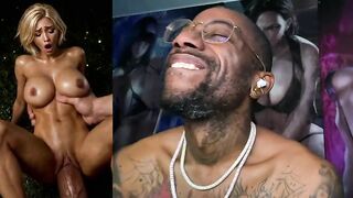 Big Breast Slut Being Used Like A Fleshlight, Ebony Slut Cumming, Hairy 18 Year Old Snatch Desires To Get Sucked On, Incredible Ebony Backshots, AI Generated