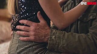 MY STEPDAUGHTER NEEDS TO LEARN HOW TO FUCK. GRAND-DAD WITH A YOUNG WOMAN. AI GENERATED