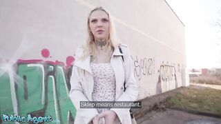 Lexi Star shows off her big titties and sucks thick penis hardcore public sex outdoors - Public Agent