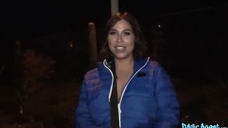Big Bazookas CANADIAN Heidi Van Lustful FUCKED by a Czech Stranger - Public Agent