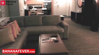 Buff Asian Jax Las Vegas Tantric Masseur Seduces White Wife Riley Jean in Hotel Room Session