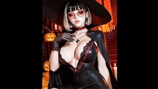 Halloween Futa Witch Couple Sex - AI Made.