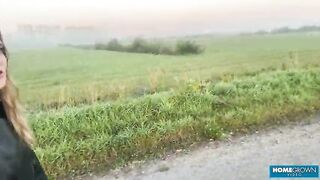 Frisky Angel Sucks And Bangs Mark Pirson Outdoors In The Wild