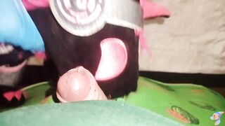 Pink protogen plush enjoyment#9