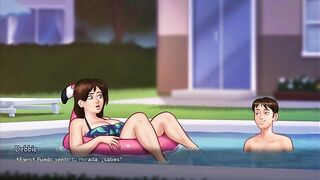 My lascivious stepmother fucks me hard and fine - Summertime Saga