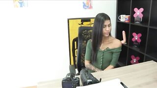 Nice-looking Latin Hottie did this Scene just for the Money