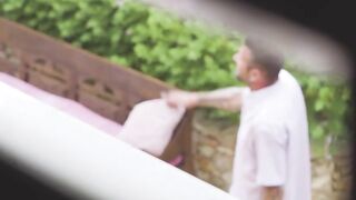 Voyeurist husband surprises wife w bbc
