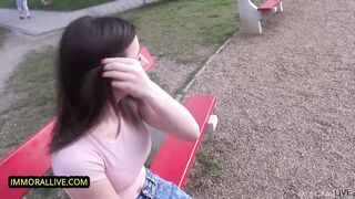 Lustful Teen's Anal Opening Gaped & Fucked! Neighbors take Turns Pounding her Ass until she Cums - Part 1