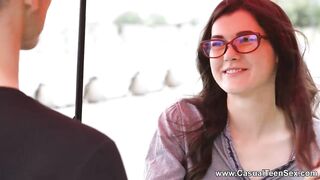 Casual Teen Sex - Ariana Shaine - Casual teen fuck on rainy day