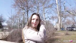 Barely legal golden-haired with big titties, Lucie likes to be a very nasty hotty and get drilled