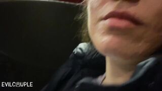 Public fellatio-sex at Cinema while Pandemic AMATEUR