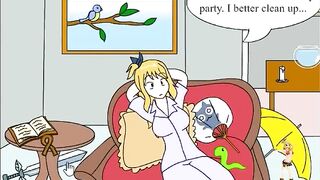 lucy's REALLY bad day (vore) by jackurai