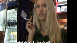 Banging The Hot Bartender For Cash