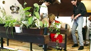 curly 81 year old mom needs rough sex