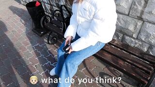 A Sad Brunette hair Hair in Jeans Believed that I was an Artist and came to my House,her Panties got Wet when