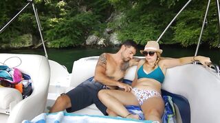Some pleasure with public sex on our boat