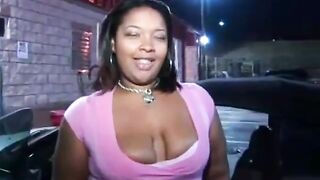 Ebony with overweight ass get fucked hard by BBC