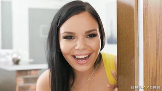 Jelly wife sofia lee catches hubby banging plastic dildos!