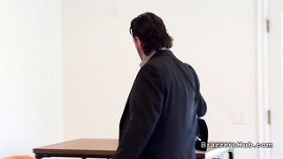 Huge titties cheating wife has sneaky sex (Audrey Bitoni)