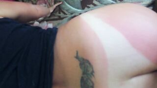 Deep anal creampie. Drilled a big, tanned booty. This Chick cums from anal.