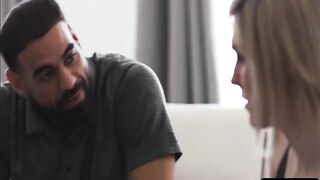 Hot Golden-Haired Trans banged by her Stepdad (Ricky Larkin, Ella Hollywood)