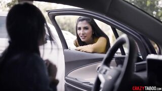 Lesbian latin playgirl enjoys rough sex with bully outdoors (Gianna Dior, Emily Willis)