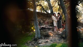 Girlsway Squirting Summer 3some with Karlee Grey & Jillian Janson